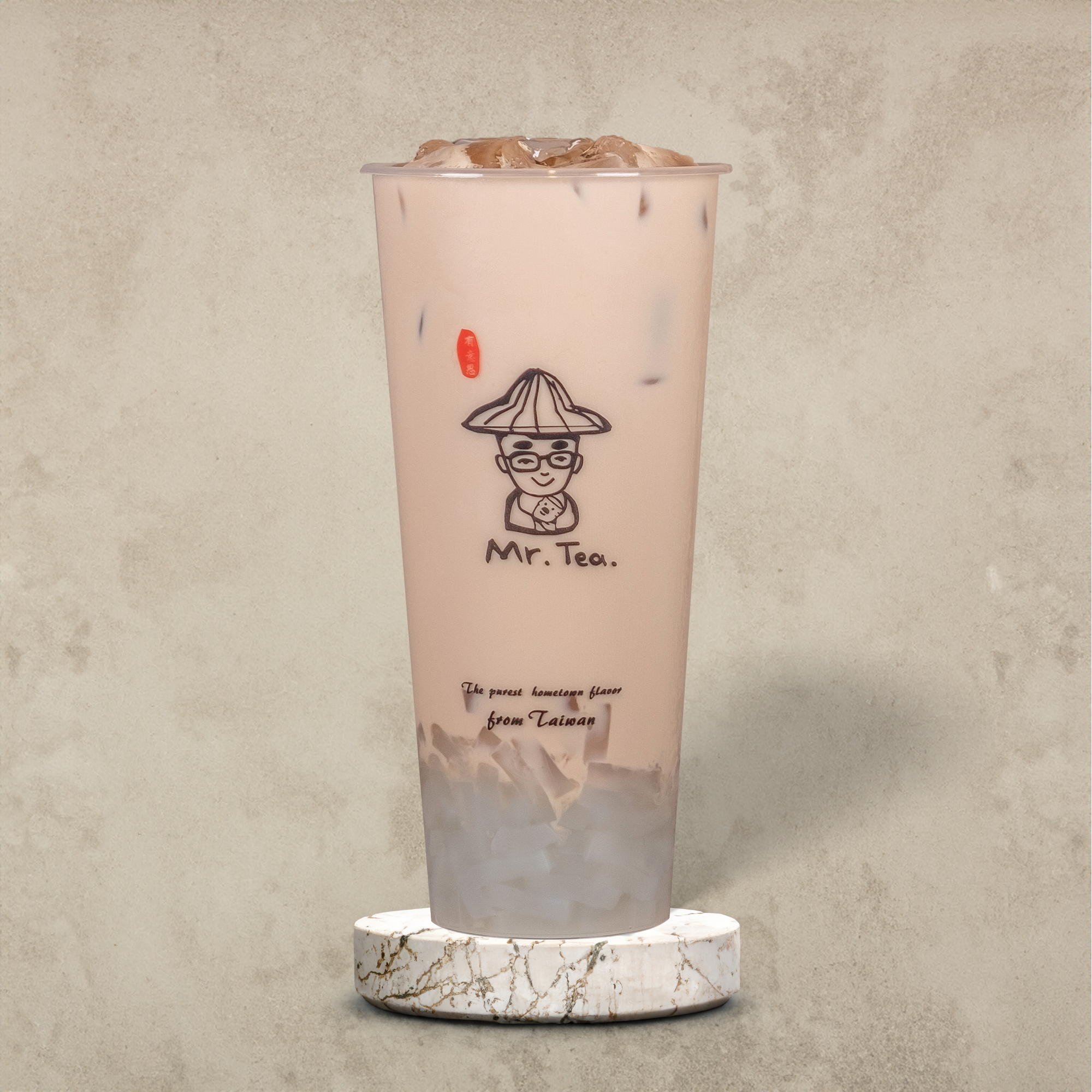 Coconut Jelly Milk Tea