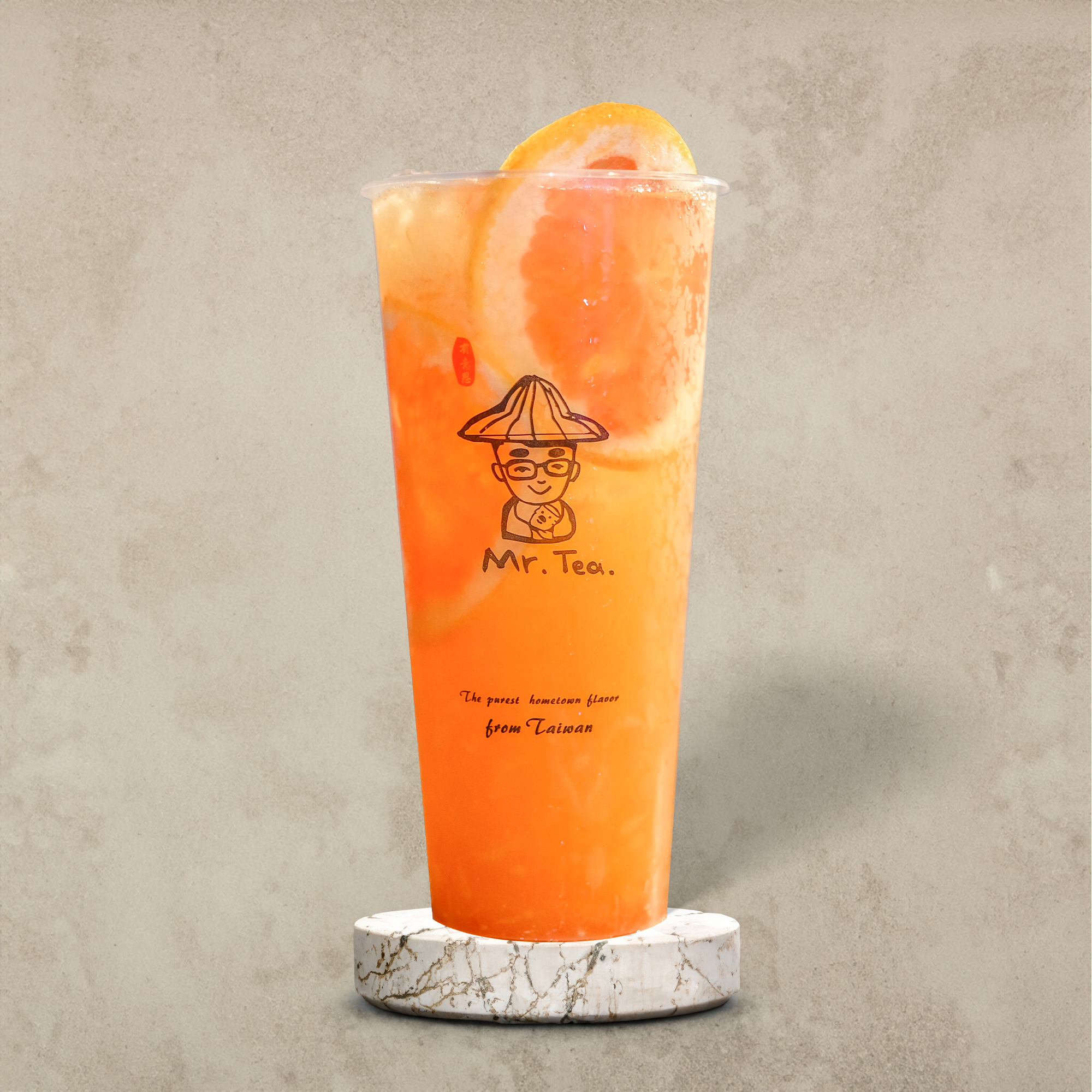 Fresh Pomelo Ice Tea